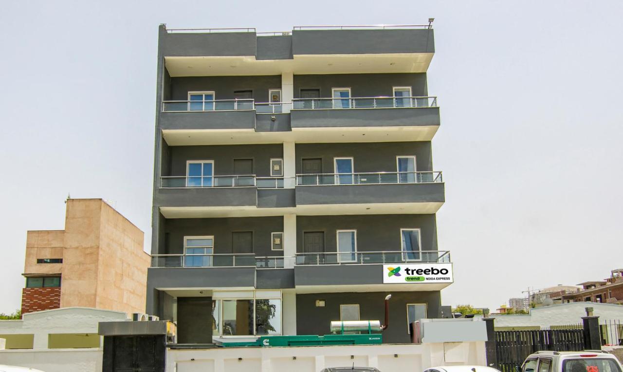 Hotel Treebo Noida Express Exterior foto