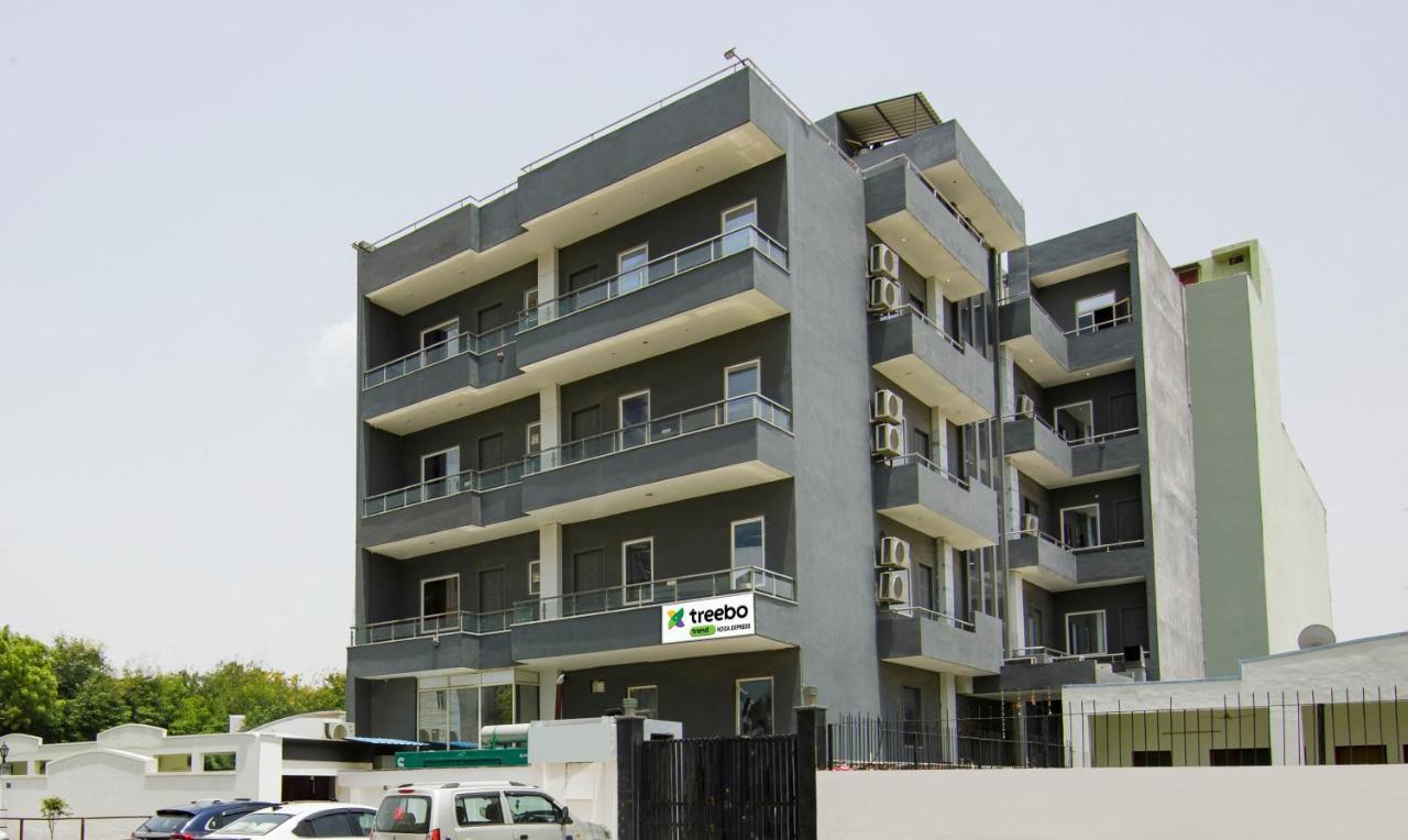 Hotel Treebo Noida Express Exterior foto